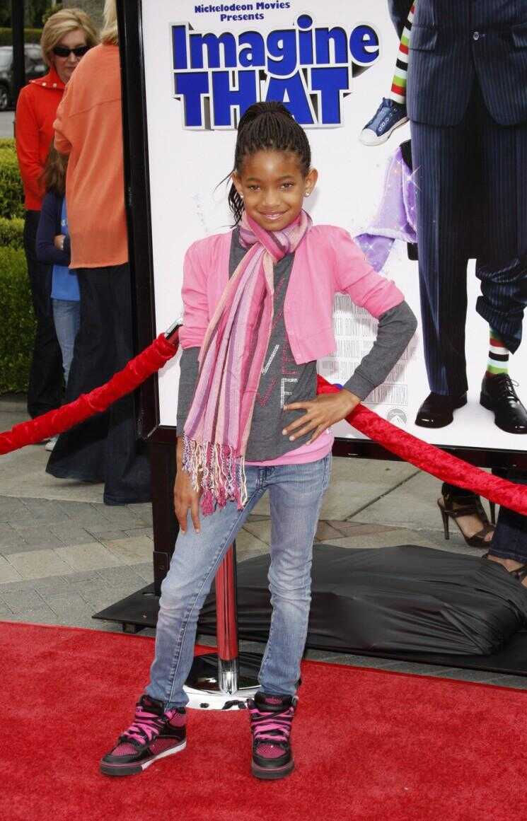 Red Carpet Style Willow Smith de Tame Tot à Over-The-Top Ados