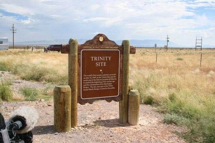 Trinity Site, le site de l'Blast First Atomic Bomb