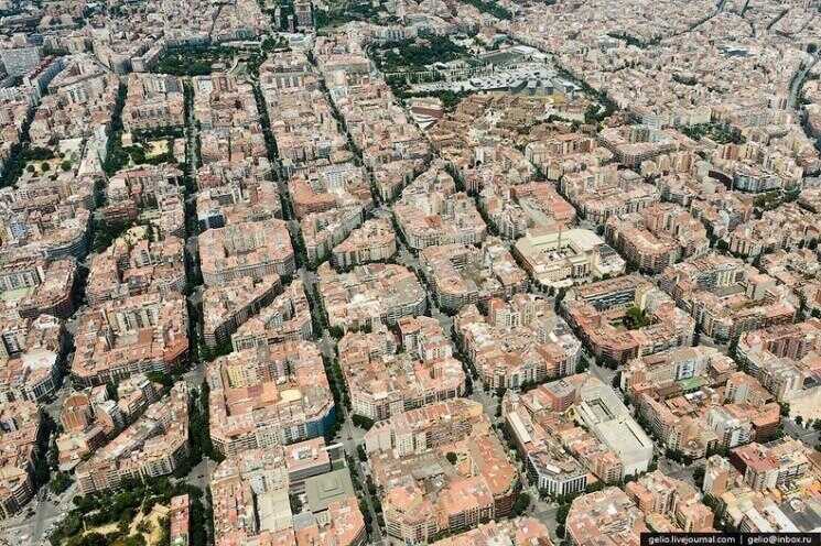 Le aise architecture et le design de l'Eixample, Barcelone
