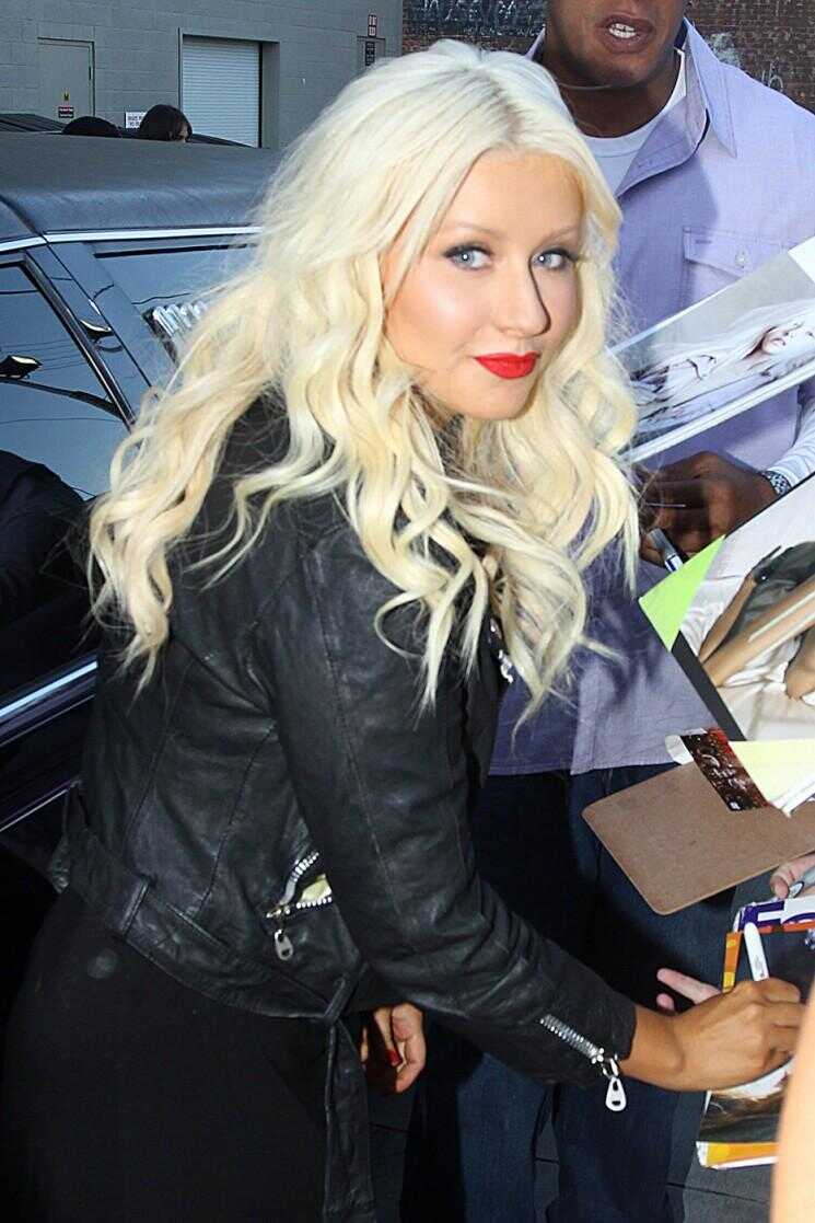 Christina Aguileras cheveux Evolution des années passées à présenter (Photos)