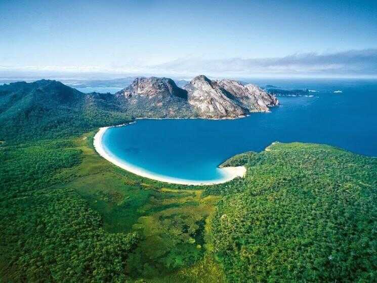Wineglass Bay en Australie