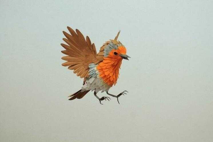 Oiseaux de papier par Diana Beltran Herrera