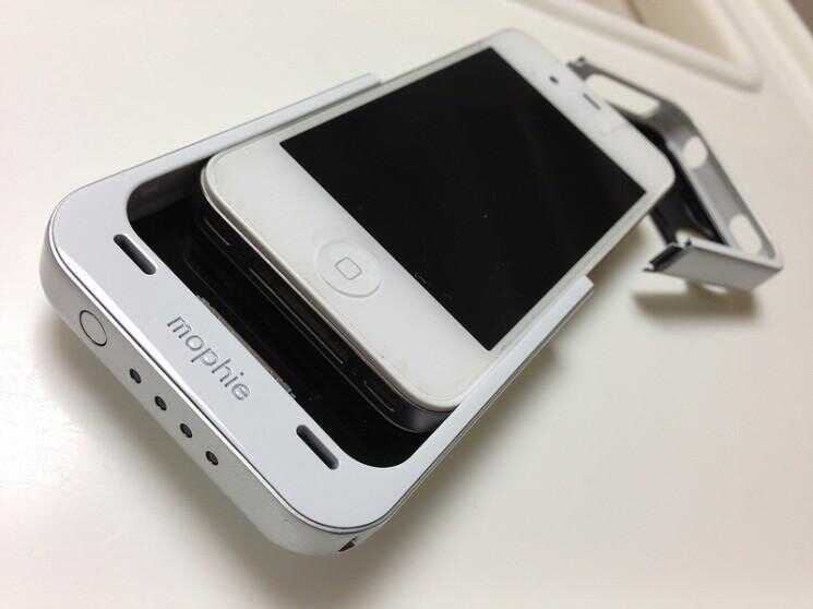 Mophie Espace Pack pour iPhone: Double l'entreposage et le Battery Power