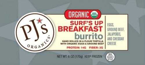 L'article du jour: Organics Burritos PJ