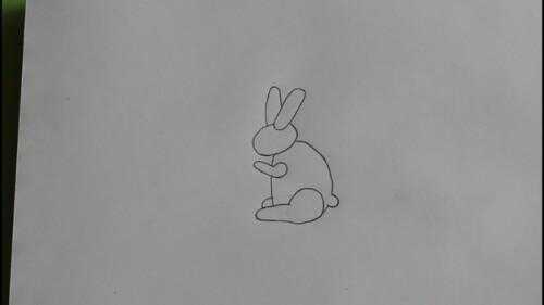 Peinture l'image Pâques - gère donc un lapin
