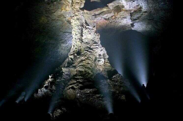 Manjanggul Lava Tube Cave à Jeju Island