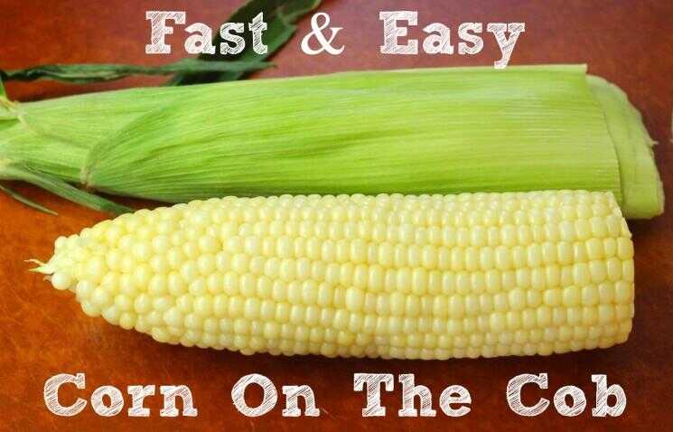 Corn rapide et facile de maïs