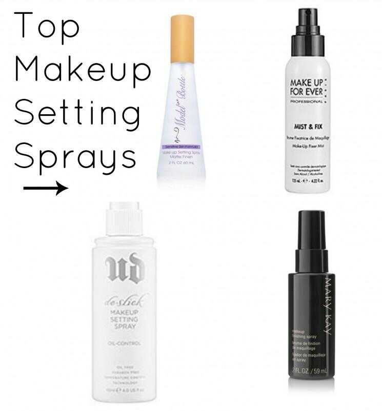 Haut Maquillage Réglage Sprays pour Sweat-preuve Maquillage