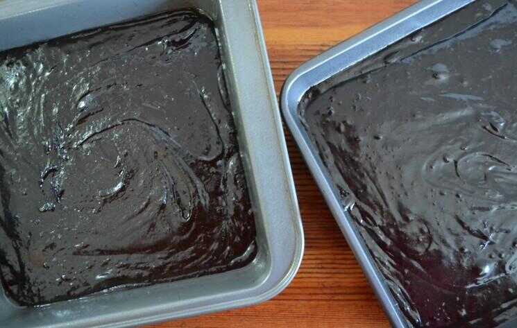 Brownies aux haricots noirs - à partir d'un Mix