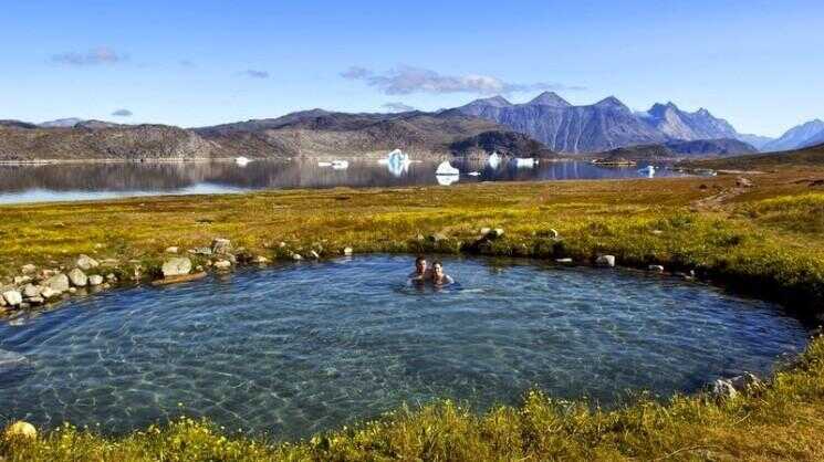 Uunartoq Hot Springs au Groenland