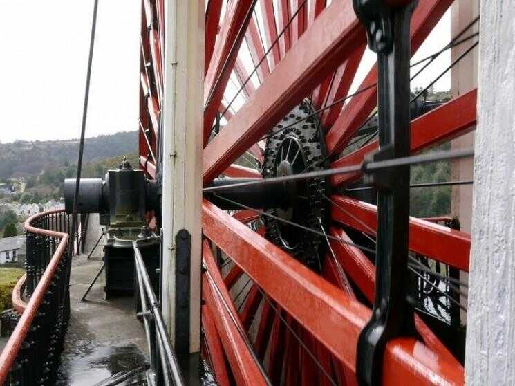 La Roue de Laxey: la plus grande roue à eau au monde