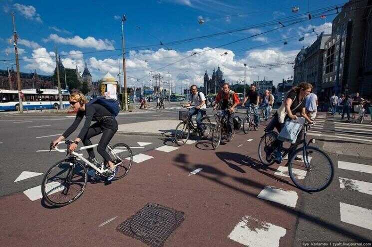 Amsterdam, la ville de Vélos