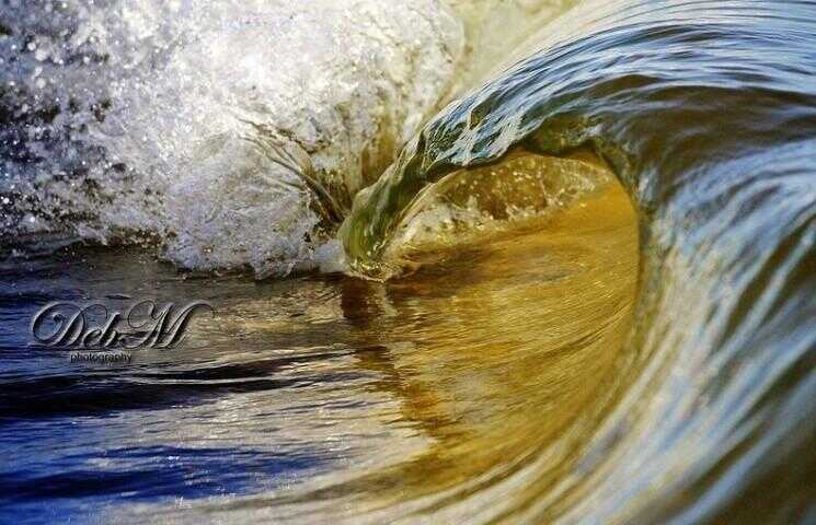 Photographies de petites vagues par Deb Morris