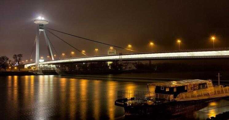 Le pont UFO de Bratislava