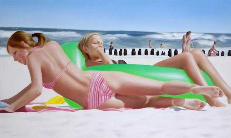 Belles peintures de l'été par Kasia Domanska