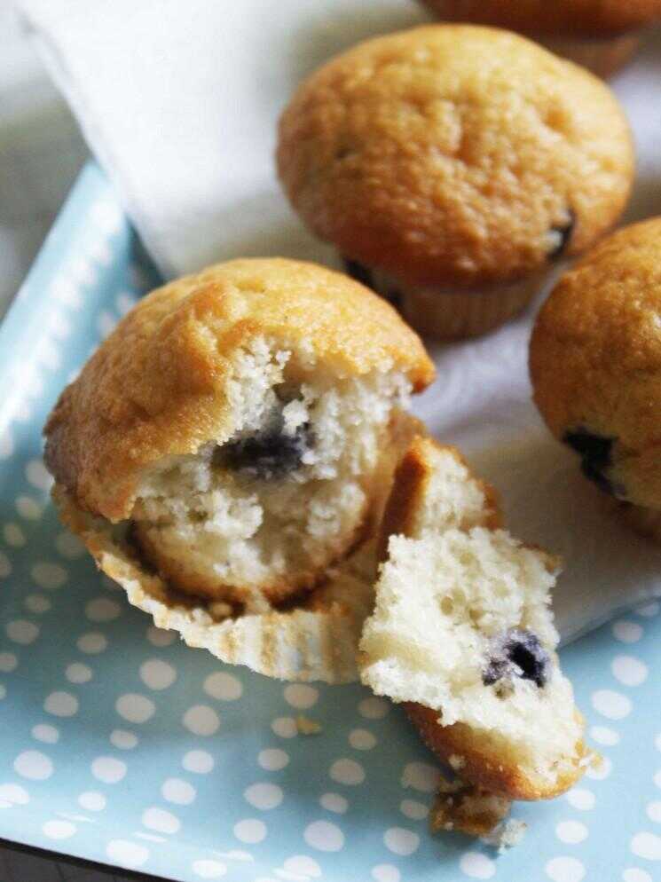 Mini-muffins aux bleuets