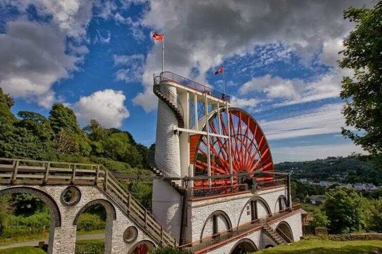 La Roue de Laxey: la plus grande roue à eau au monde