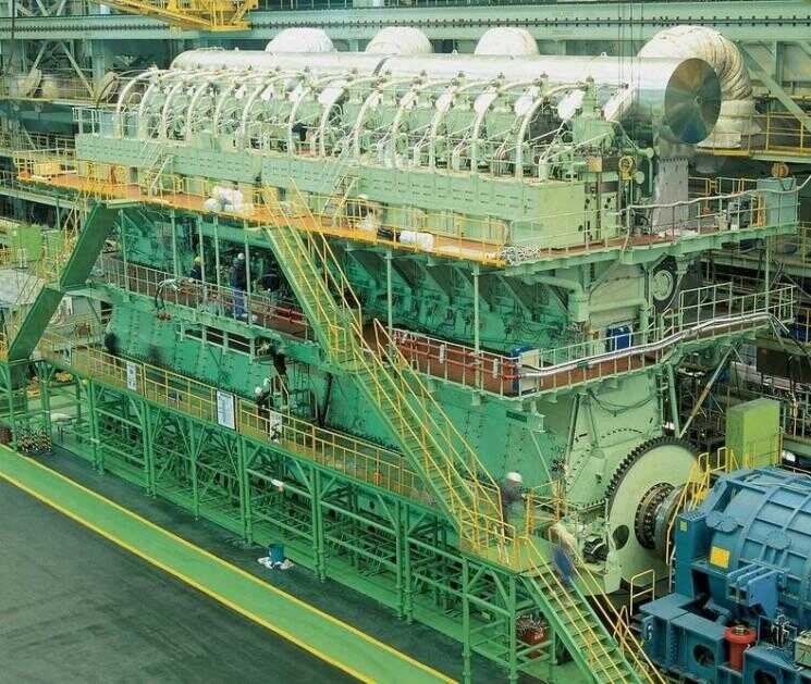 Le plus grand et le plus puissant moteur diesel dans le monde