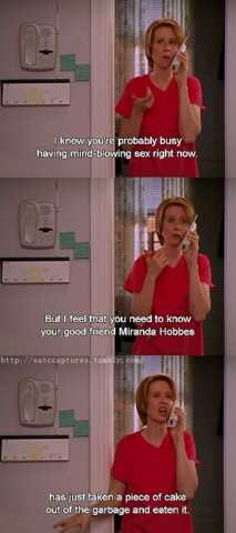 Tout ce que je dois savoir, je appris de Miranda Hobbes