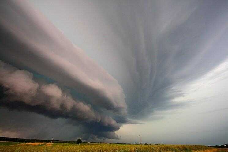 Spectaculaire tempête Photographie par Chris Allington