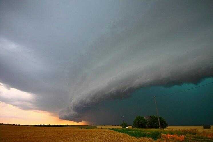 Spectaculaire tempête Photographie par Chris Allington