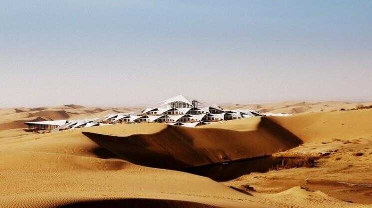 Desert Lotus Hôtel En Mongolie intérieure