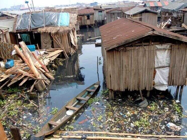 Makoko, un bidonville flottant au Nigeria