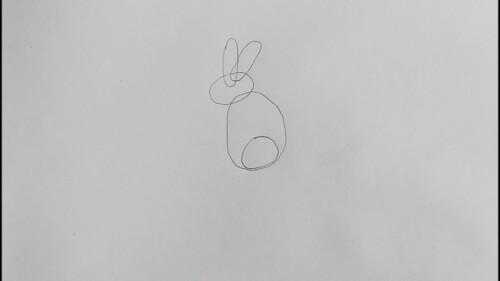 Peinture l'image Pâques - gère donc un lapin