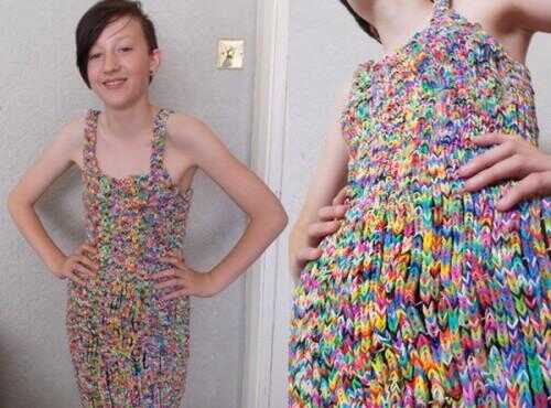 So Cool: une robe faite De Loom bandes vendu pour $ 291,000 sur Ebay